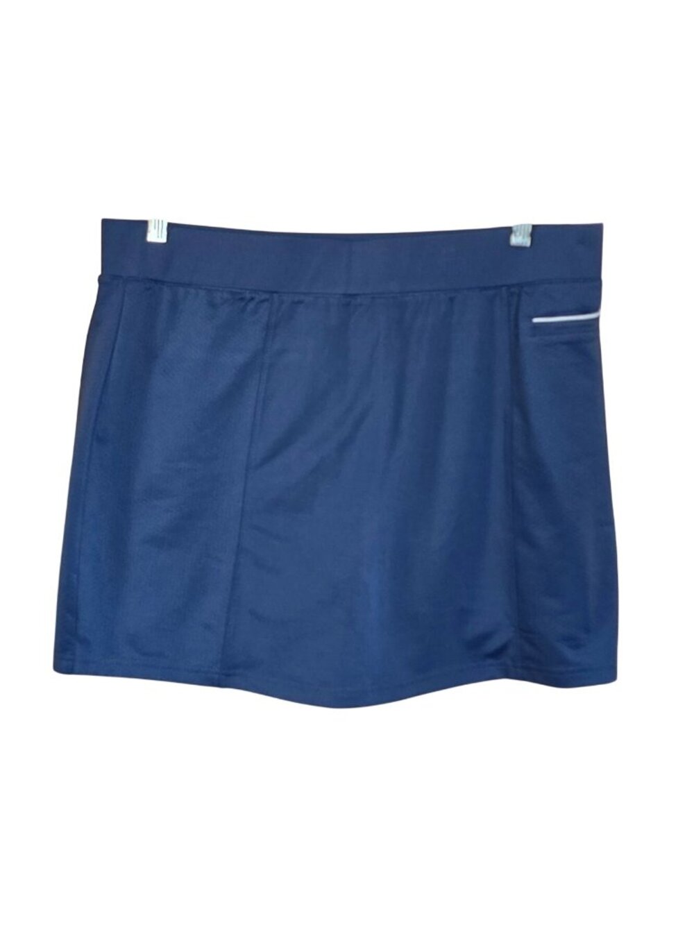 Pebble Beach Dry-Luxe Skort XL Navy Blue With White Accent Pocket golf outdoors